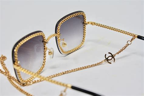 chanel chain for sunglasses|selfridges Chanel sunglasses.